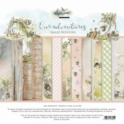 Our Adventures - 8 * 8 pack da coleção