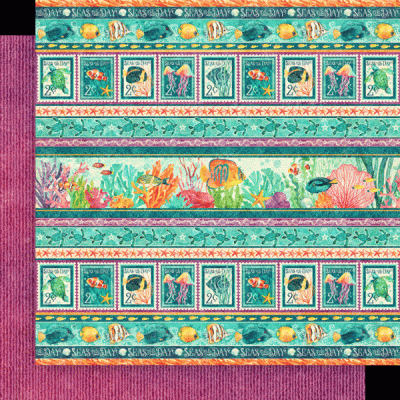 Seas the Day - Graphic 45  - 12*12 Paper Pack