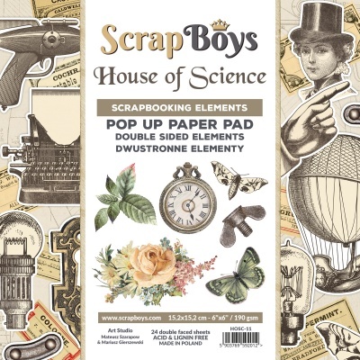 pack 6*6 Pop up - House of Science