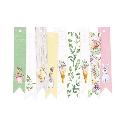 Decorative Tags bandeirolas p13 estreitas - The Four Seasons - Spring