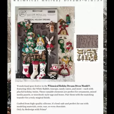 Re-design Prima Marketing Whimsical Holiday Dreams (678739) - Molde