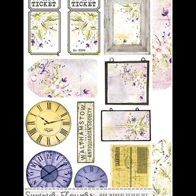 Summer Flowers Junk Journal Ser
