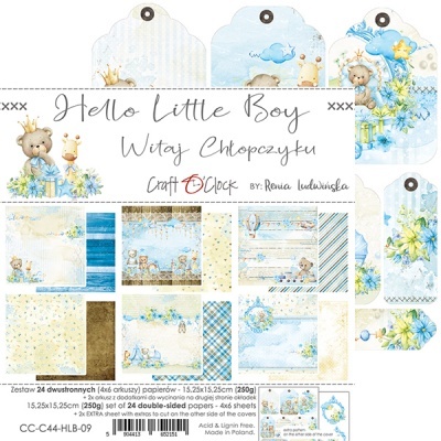Hello Little Boy pack 15*15