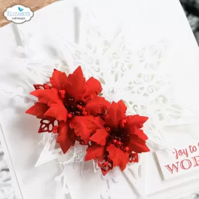Joyous Christmas Dies Florals 29 (2151)