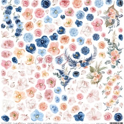 Folha de recortes - Flores 26 (CC-KW-26)