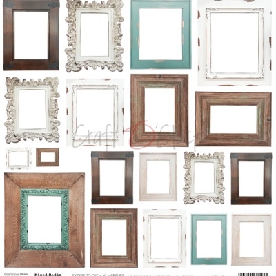 Folha de recortes - Frames VI  (CC-MM-DOD-6)