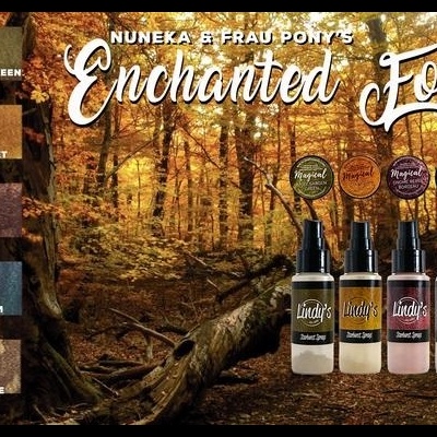 Lindy's Stamp Gang - Enchanted Forest Starburst Spray Set (ss-set-18)