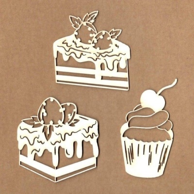 Chipboard Bolos - Kora Projects