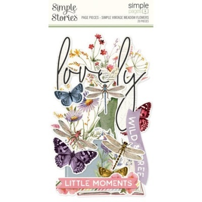 Simple Vintage Meadow Flowers Collector's Essential Kit (22901) - SImple Stories