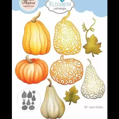 Elizabeth Craft Designs Autumn Harvest Dies Autumn Pumpkins (2184)