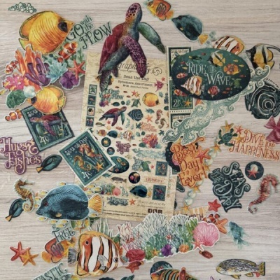 Seas the Day - Ephemera Set Assortment