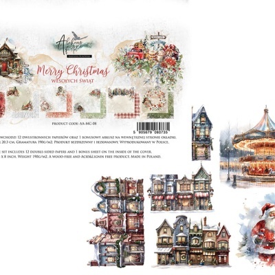 Merry Christmas -  pack 8*8 da coleção