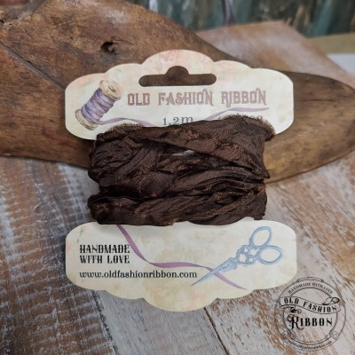old fashion ribbons -set of 1 piece - OLDSB 02 Chocolate
