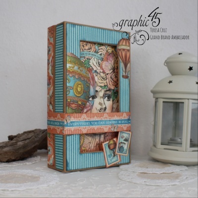 Travel Álbum com Caixa