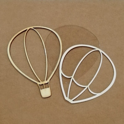 Shaker Globo Aerosático / balão de ar quente