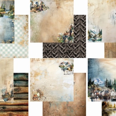 Whispers of the Mountains - pack 12*12 da coleção