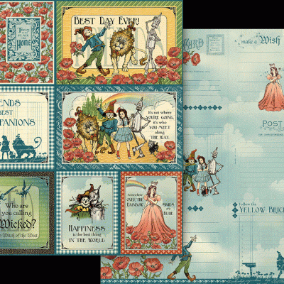 Magic of Oz - Graphic 45 - 8*8 Collection Pack