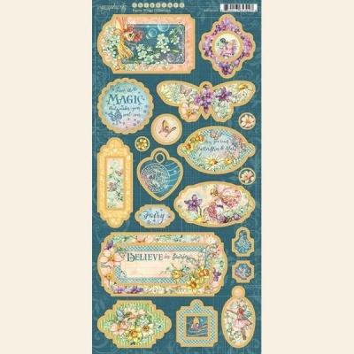 Pack Chipboards Fairie Wings