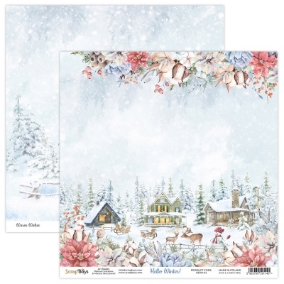 Pack 12 * 12 Hello Winter