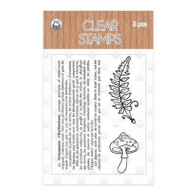 Clear Stamp Set Forest Tea Party - pack 1 - 3 peças