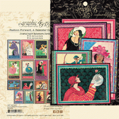 Fashion Forward Pack de Journaling Cards