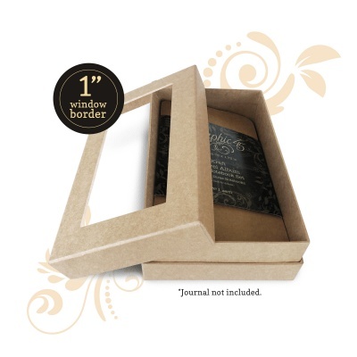 Caixa para Travel Álbum Graphic 45, com janela