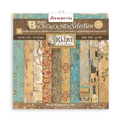 Klimt pack padrões 12*12 Stamperia