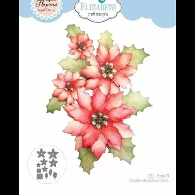 Joyous Christmas Dies Florals 29 (2151)
