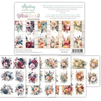 Flora Book 9 - Mintay Papers 6*8