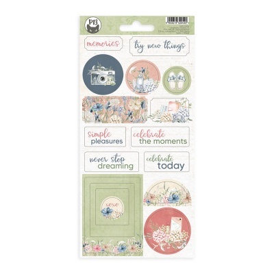 Lady's Diary - pack de Chipboard Stickers 02