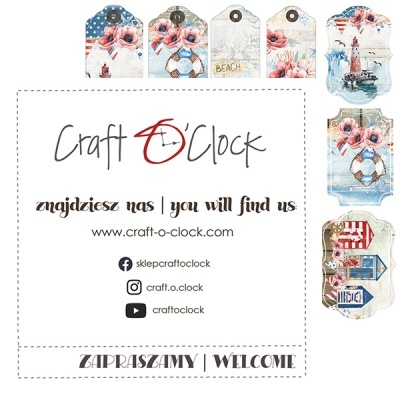 Seaside Greetings - Pack 15*15