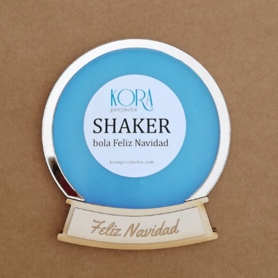 SHAKER - BOLA FELIZ NAVIDAD
