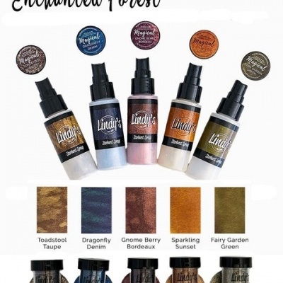 Lindy's Stamp Gang - Enchanted Forest Starburst Spray Set (ss-set-18)