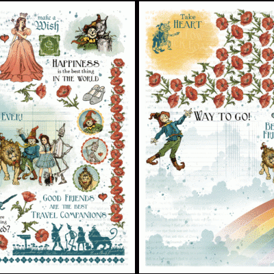 Magic of Oz - Graphic 45 - Rub-ons