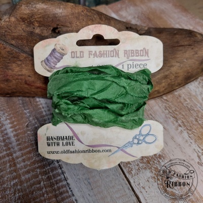 old fashion ribbons -set of 1 piece - OLDSB 27 Lush Green