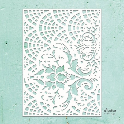 Mintay Stencil - Lacey