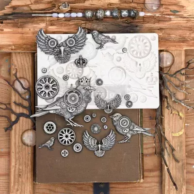 Mould Clockwork Sparrows - 969493 (molde)