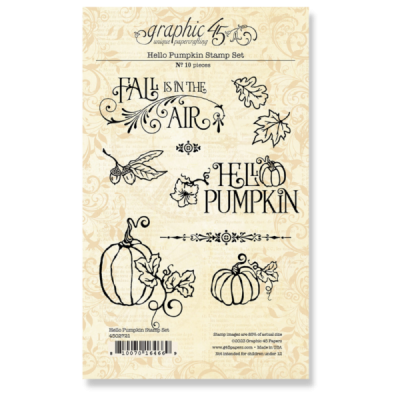 Hello Pumpkin 4×6 Stamp Set