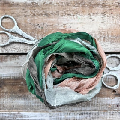 old fashion ribbons -set of 5 pieces - MZ5-17 (Nana's Kitchen)