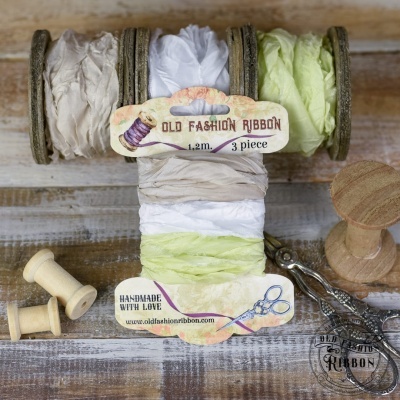 old fashion ribbons -set of 3 pieces - OLDZ-10