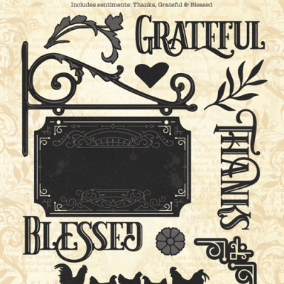 Farmhouse - Graphic 45 - Keepsake Kit with Exclusive Metal Die-Set