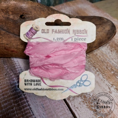 old fashion ribbons -set of 1 piece - OLDSB 21 Candy pink
