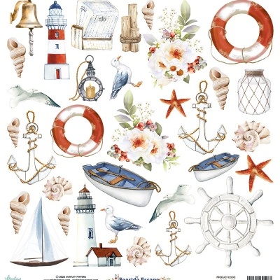 Seaside Escape pack 12*12