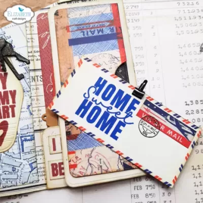 Elizabeth Craft Designs - Favorite Humans Stamp & Dies Frida at Home (CSD356)