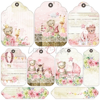 Hello Little Girl pack 15*15