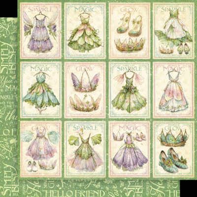 Fairy Boutique - Graphic 45  - 12*12 Paper Pack