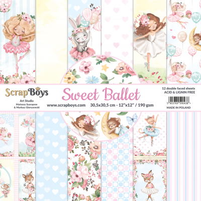 Pack 12*12 Sweet Ballet