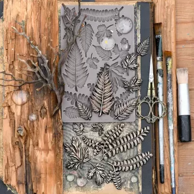 Finnabair Prima Marketing Fresh Foliage Mould (951382) - molde