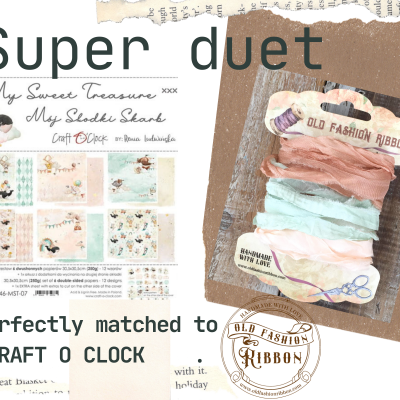 old fashion ribbons -set of 3 pieces -cr-15 (My Sweet Treasure)