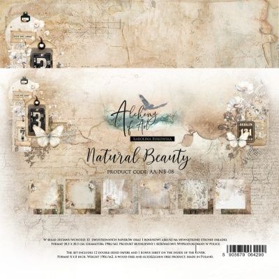 Natural Beauty -  pack 8*8 da coleção
